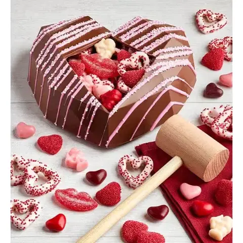 Breakable Belgian Chocolate Heart