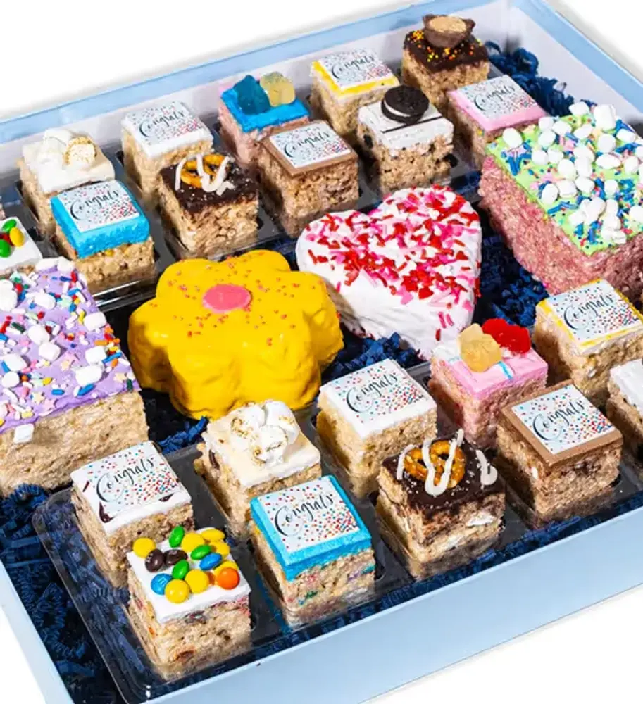 Congratulations Crispy Rice Treats Box