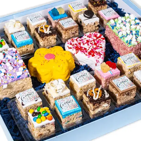 Congratulations Crispy Rice Treats Box