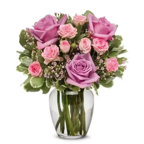 Special Moments Purple & Pink Bouquet