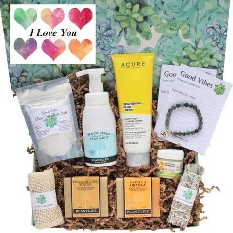 Good Vibes Wellness Gift Box with Card