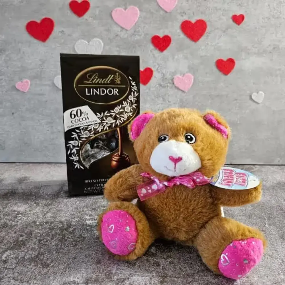 Teddy & Lindor Dark Truffles