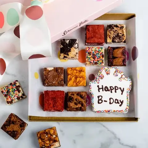 Birthday Bliss Brownie Gift Box