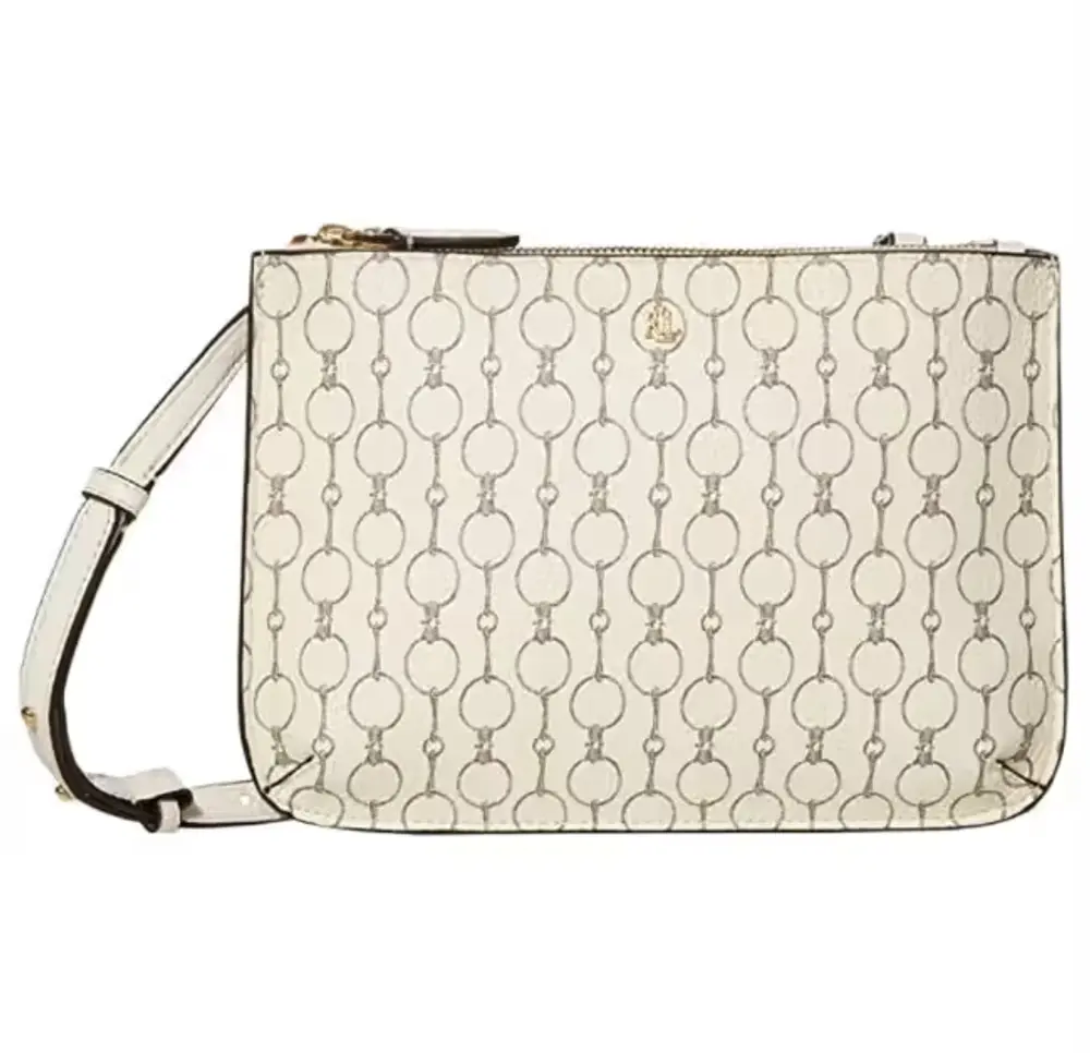 Faux Pebble Grain Medium Crossbody