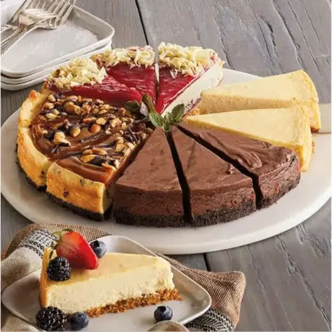 Cheesecake Party Wheel Sampler