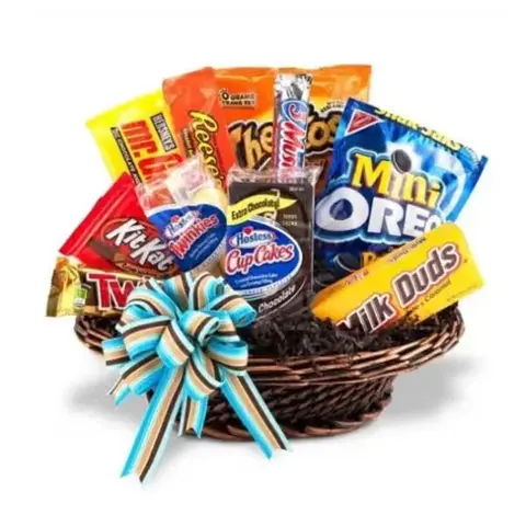Chocolate Sweetheart's Basket