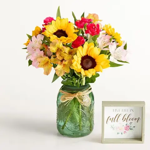 Radiant Sunset Sunflower Bouquet