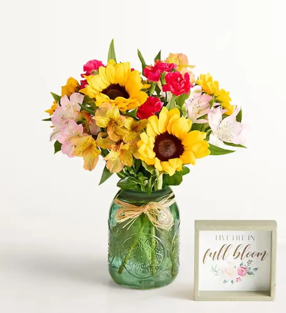 Radiant Sunset Sunflower Bouquet