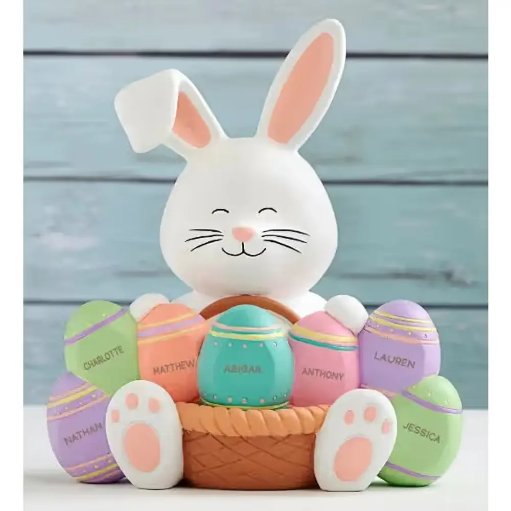 Personalized Easter Bunny Shelf Sitter