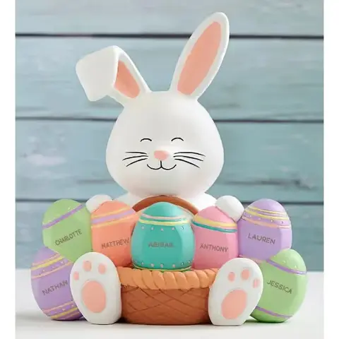 Personalized Easter Bunny Shelf Sitter