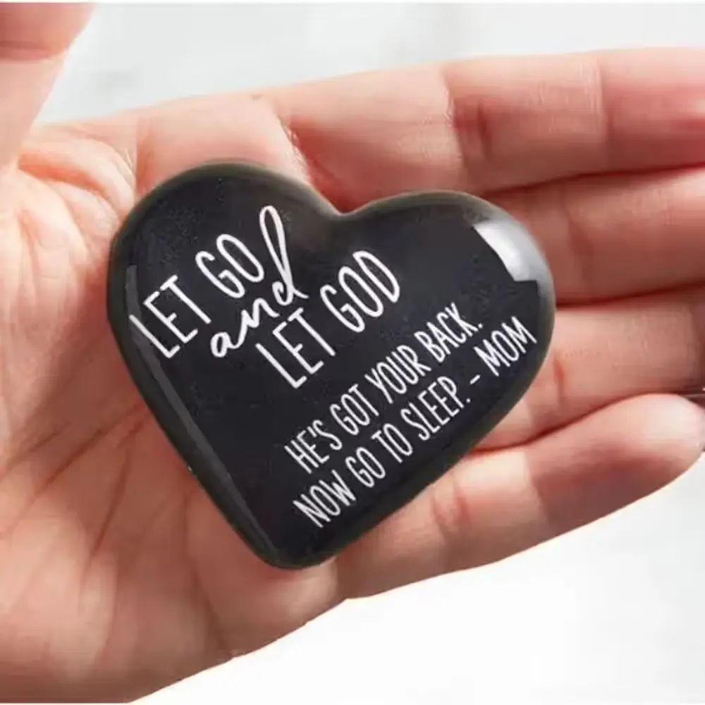 Personalized Spiritual Quote Mini Heart