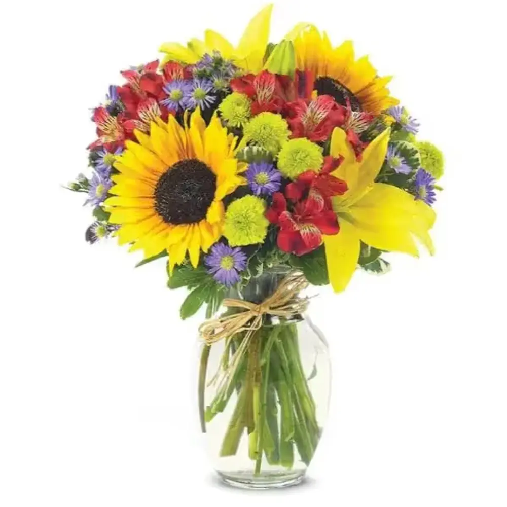 Summer Garden Sunflower Bouquet