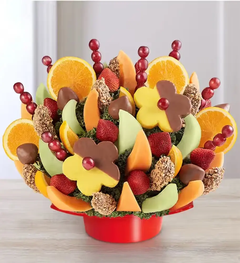 Abundant Fruit & Chocolate Dipped Platter