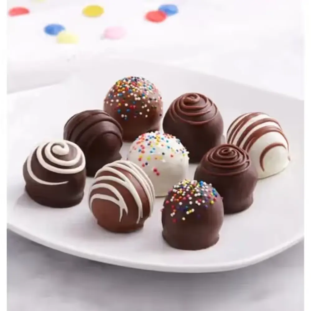 Brownie Truffles & Birthday Strawberries