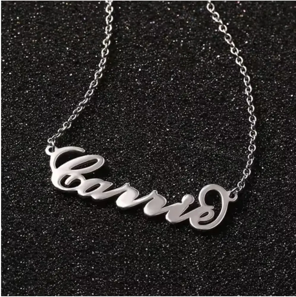 Personalized Script Name Necklace