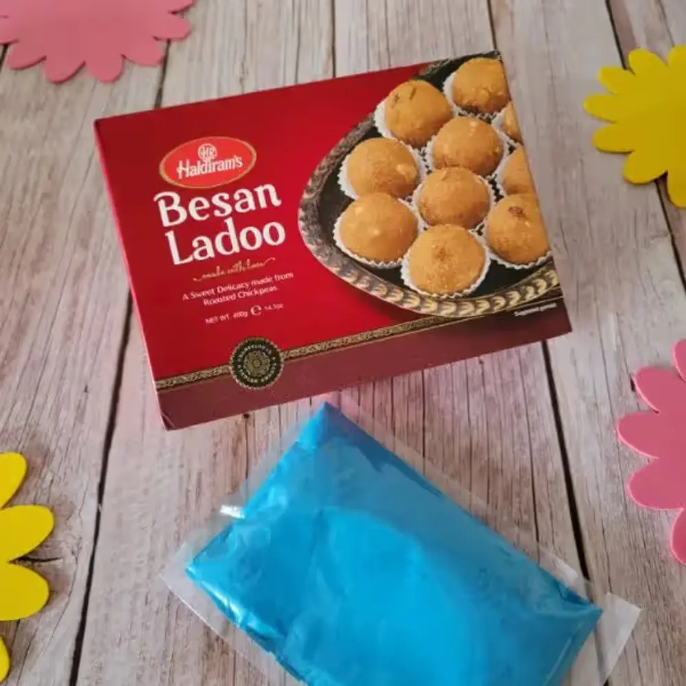 Besan Laddoo & Gulal Holi Pack