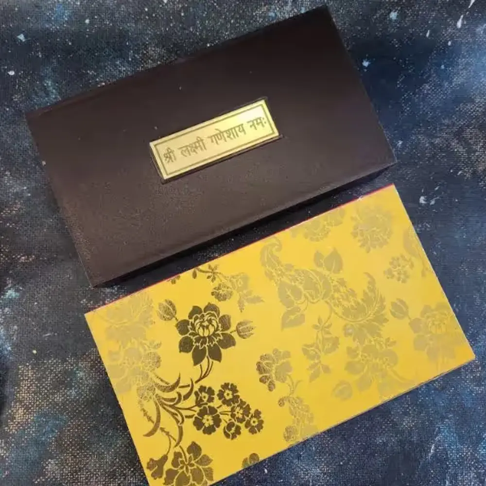 Laxmi Shubh Labh & Charan Paduka Box