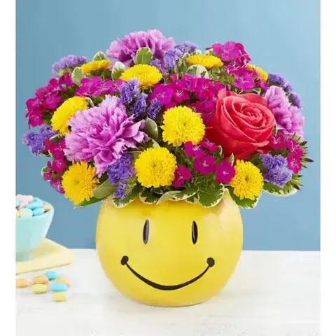 Good Day Smiley Face Bouquet