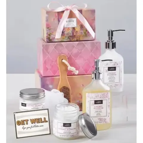 Cherry Blossom Spa Tower Hamper