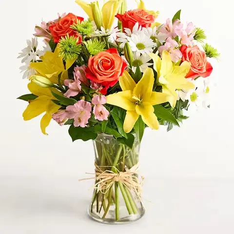 Rustic Market Flower Arrangement