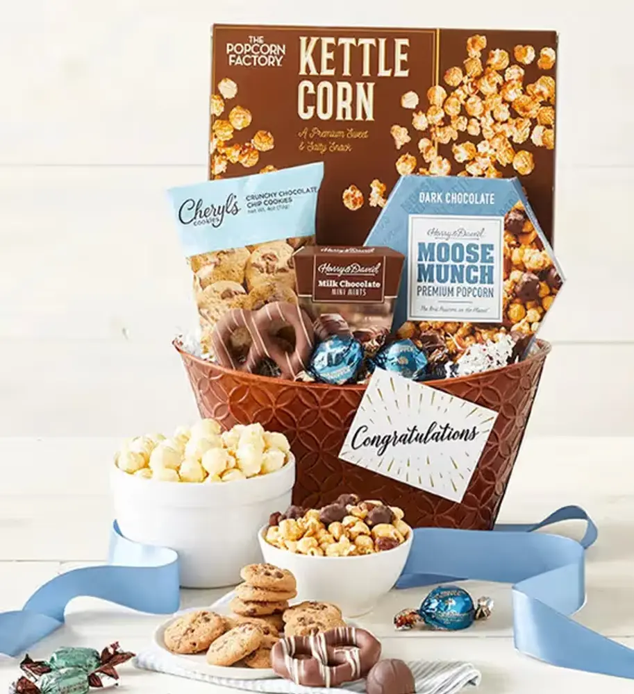 Premier Chocolates Congratulations Basket