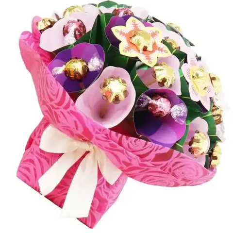 Vibrant Bright Flower Bouquet Large