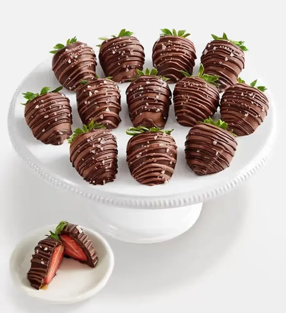 Caramel Sea Salt Belgian Chocolate Strawberries