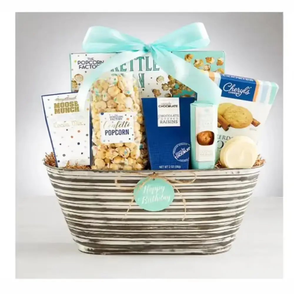 Happy Birthday Treats Basket