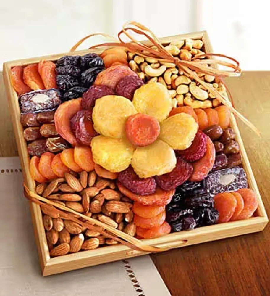 Flower Blossom Dried Fruit & Nut Tray