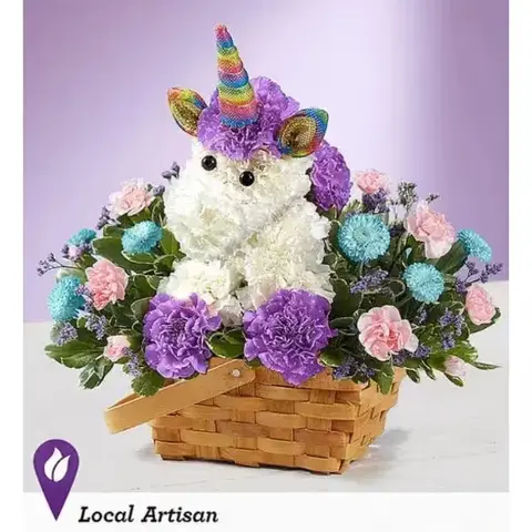 Enchanting Unicorn Flower Arrangement