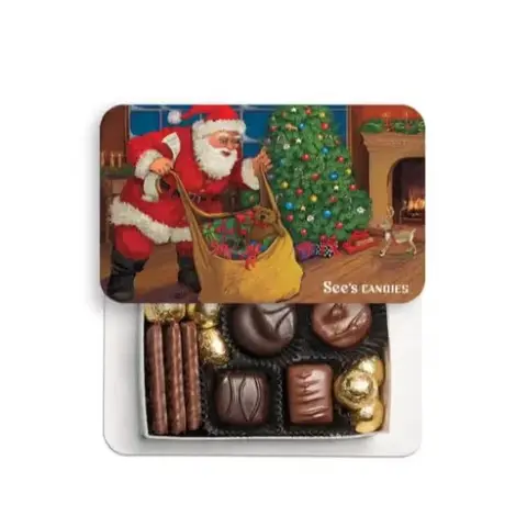 Santa's Chocolate Holiday Box