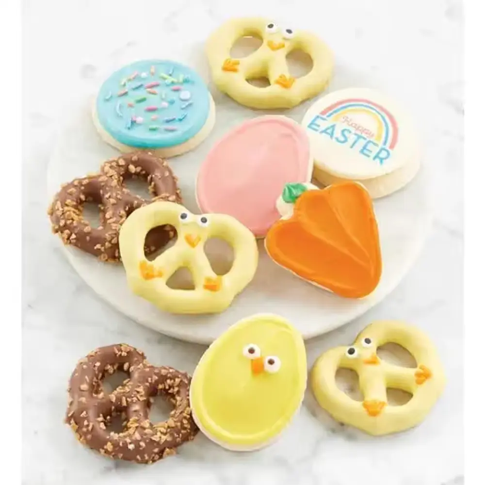 Easter Cookies & Pretzels Box