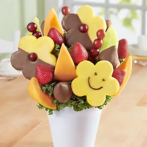 Smiley Delight Fruit Bouquet