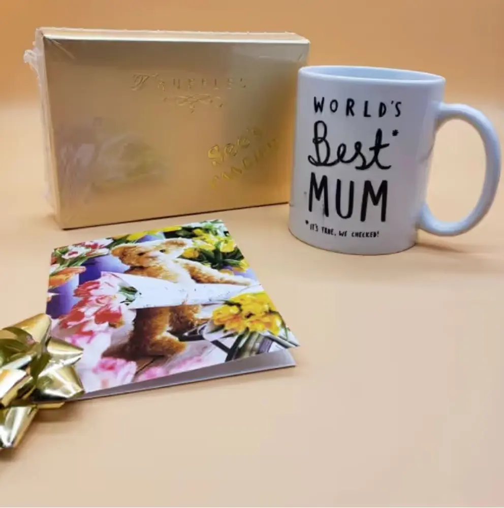 World's Best Mum Mug with Truffles