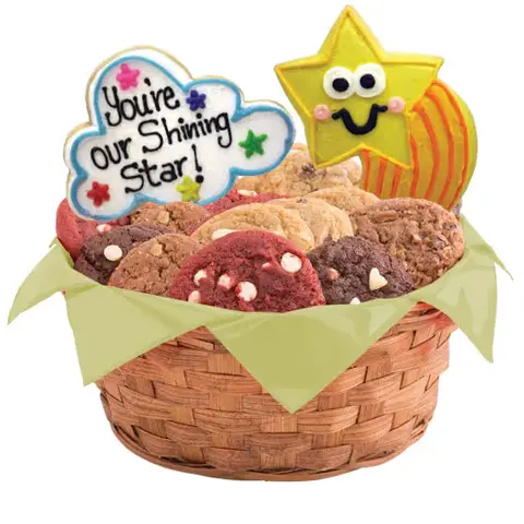 Shining Star Thank You Cookie Bouquet