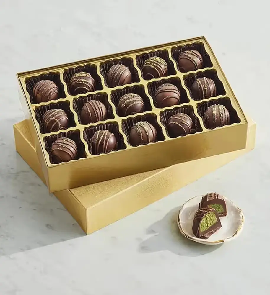 Dubai-Inspired Belgian Chocolate Truffles