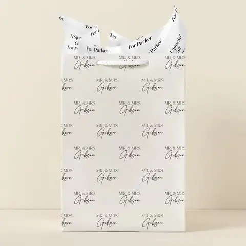 Mr. & Mrs. Wedding Gift Bag