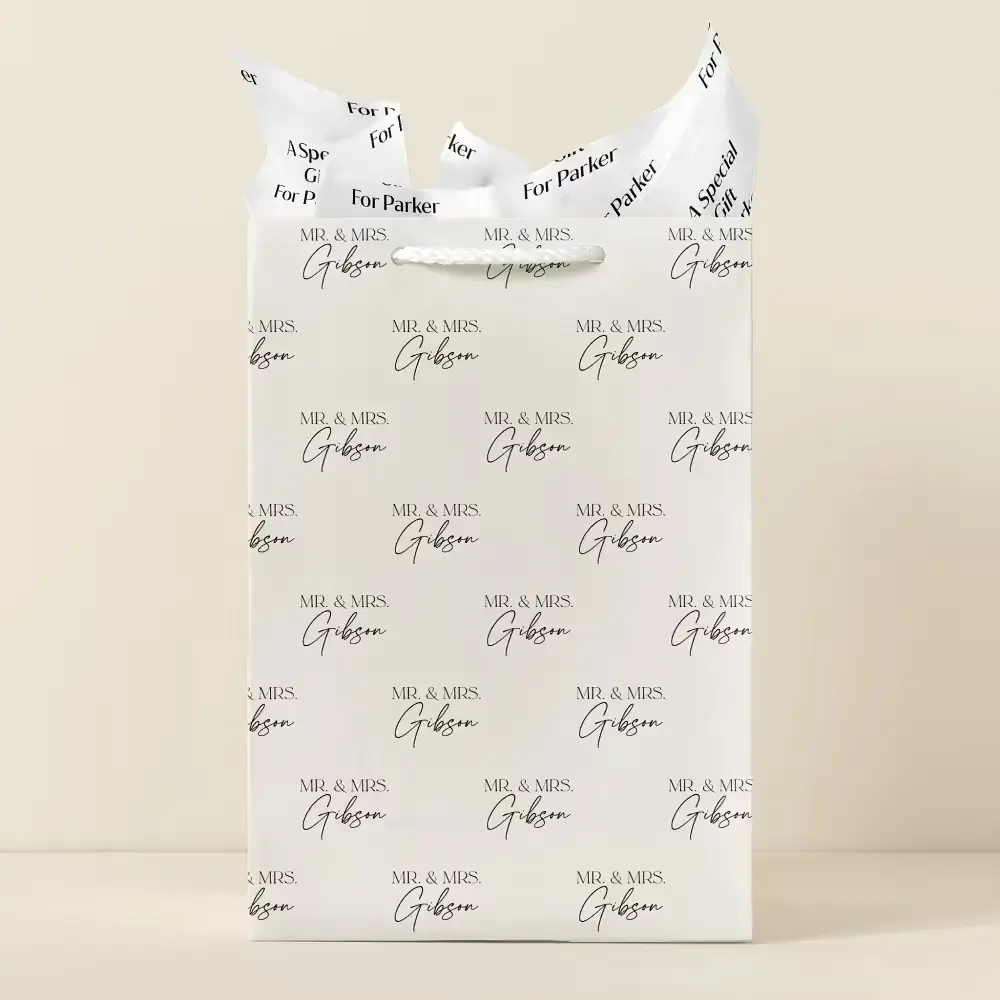 Mr. & Mrs. Wedding Gift Bag