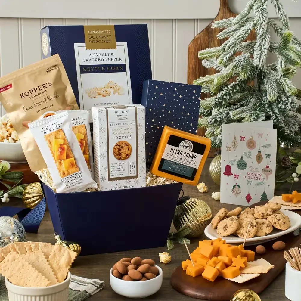 Winter Wonderland Treats Basket
