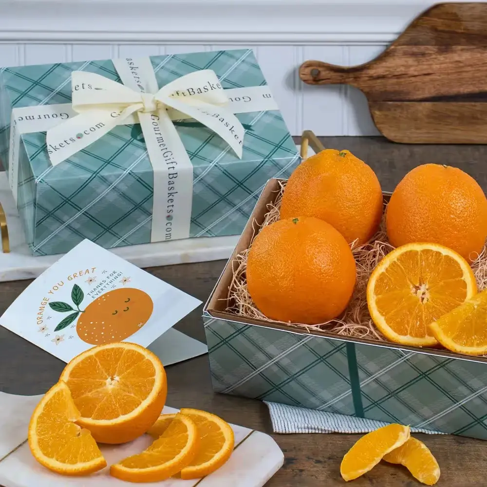 Fresh Juicy Oranges Gift Box