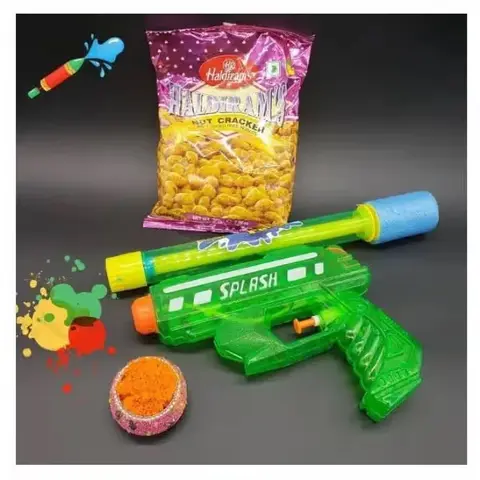 Nut Cracker & Pichkaris Holi Set