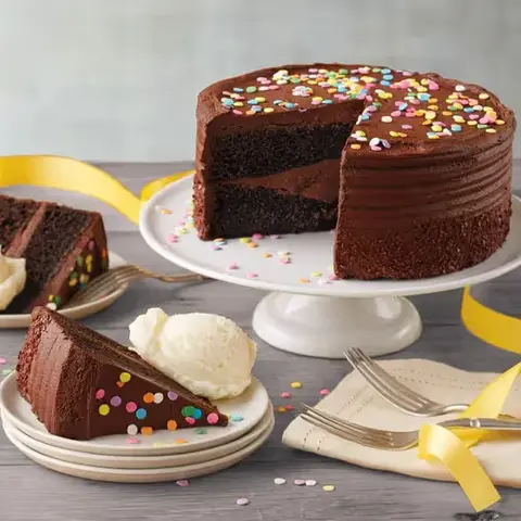 Chocolate Celebration Birthday Cake