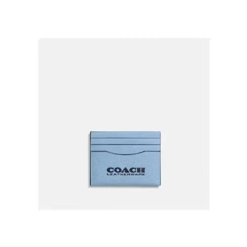 Graphic Pebble Leather Card Case