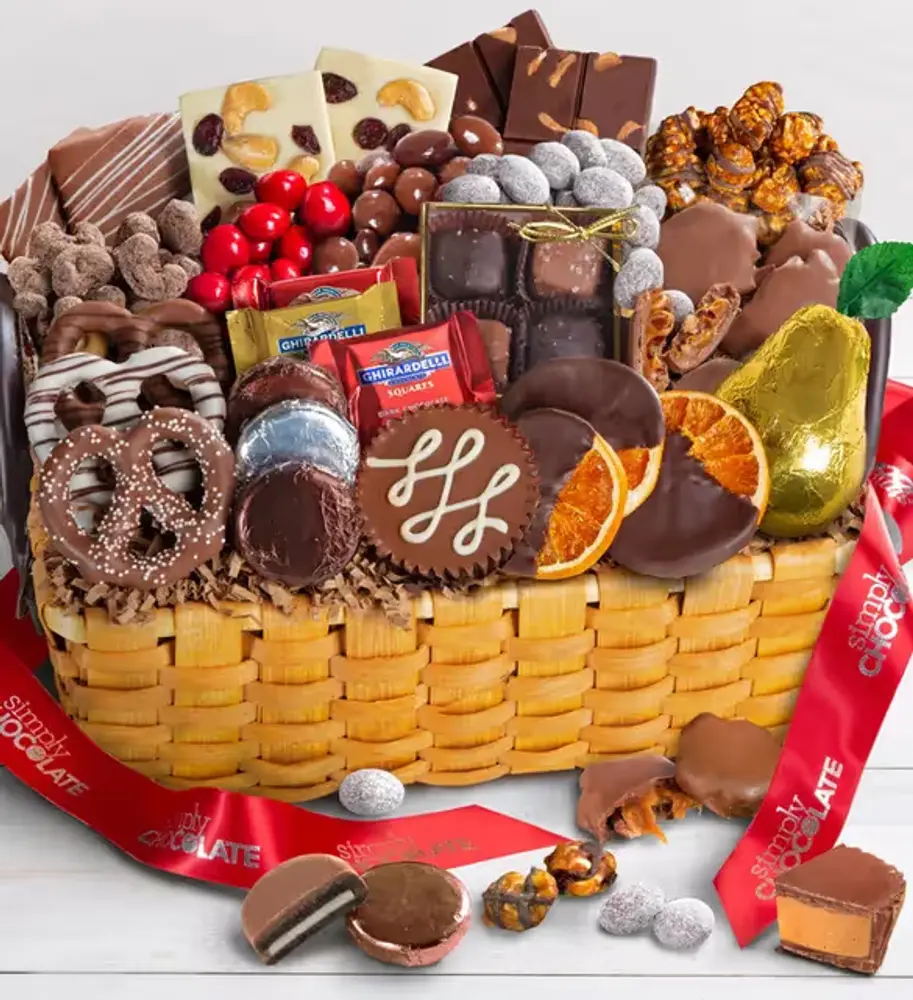 Splendid Chocolate Sweets Basket