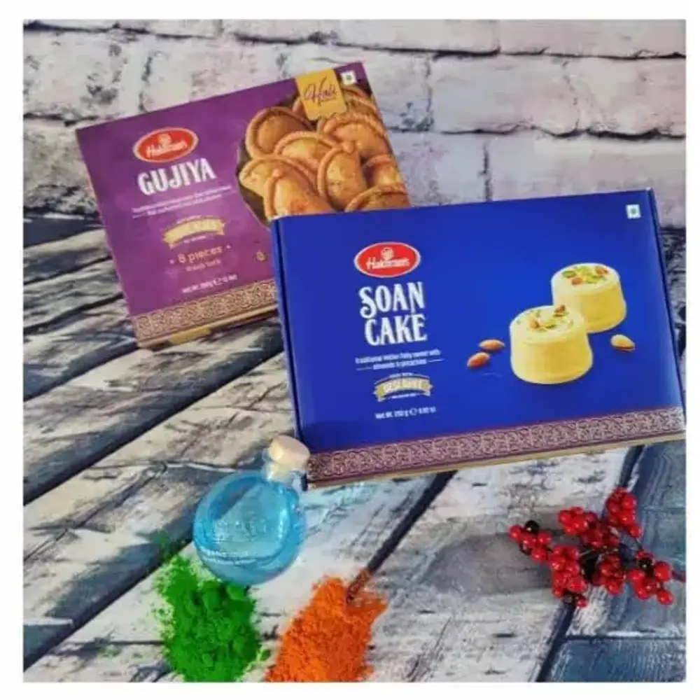Gujiya, Soan Cake & Vodka Holi Delight