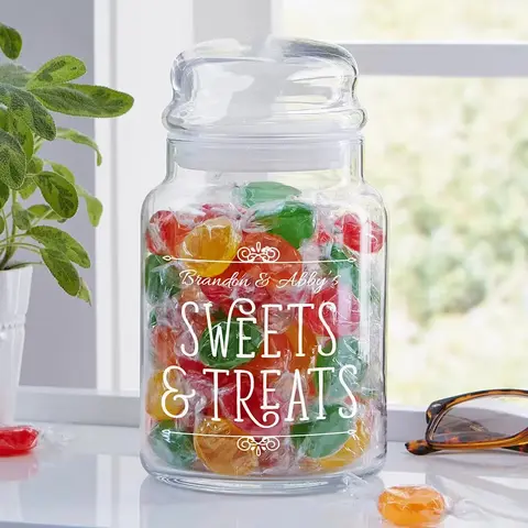 Personalized Sweets & Treats Jar