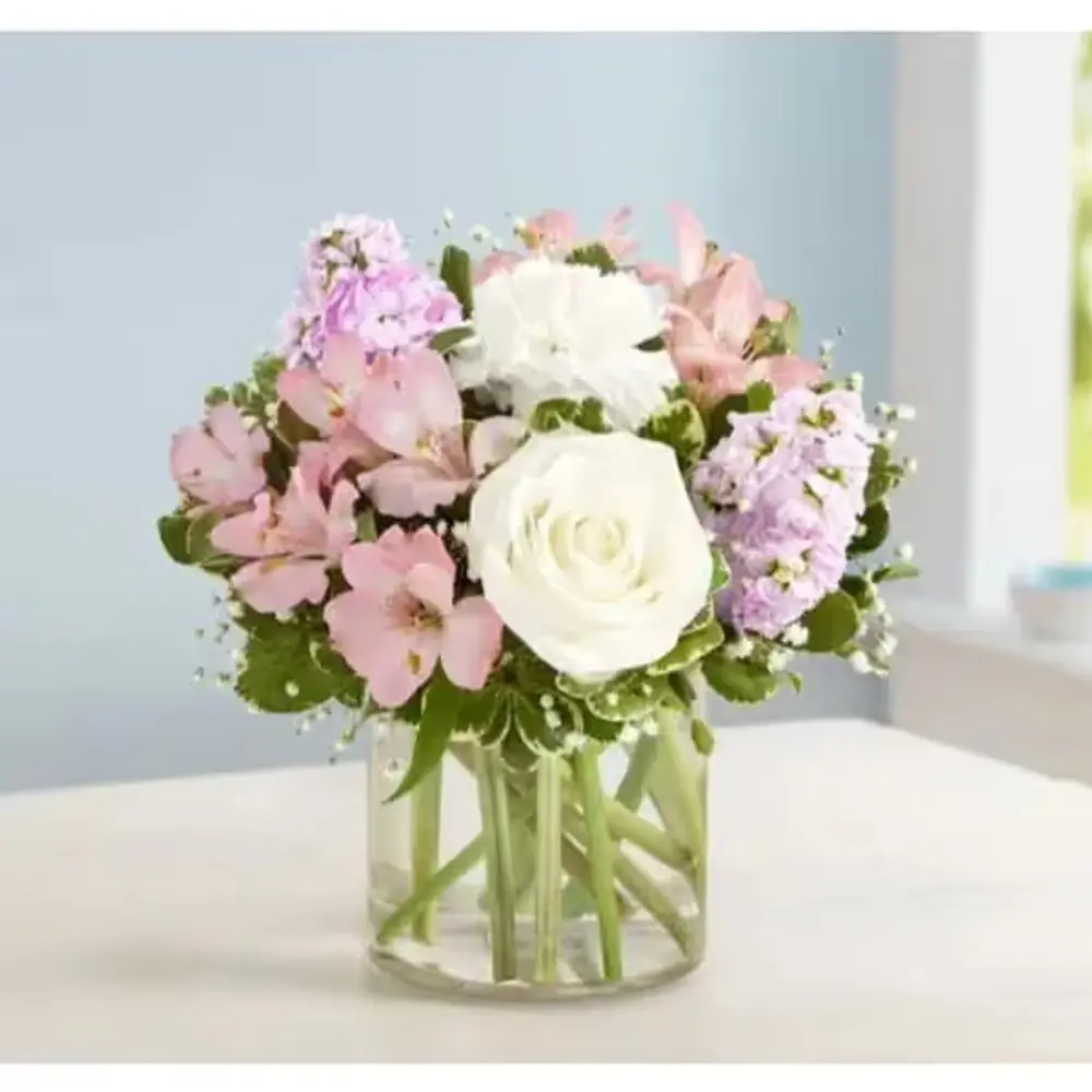Elegant Blush & White Bouquet