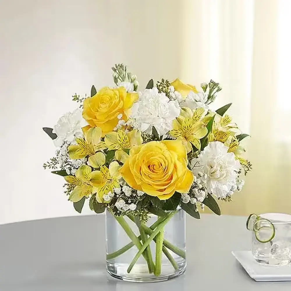 Yellow & White Delight Bouquet