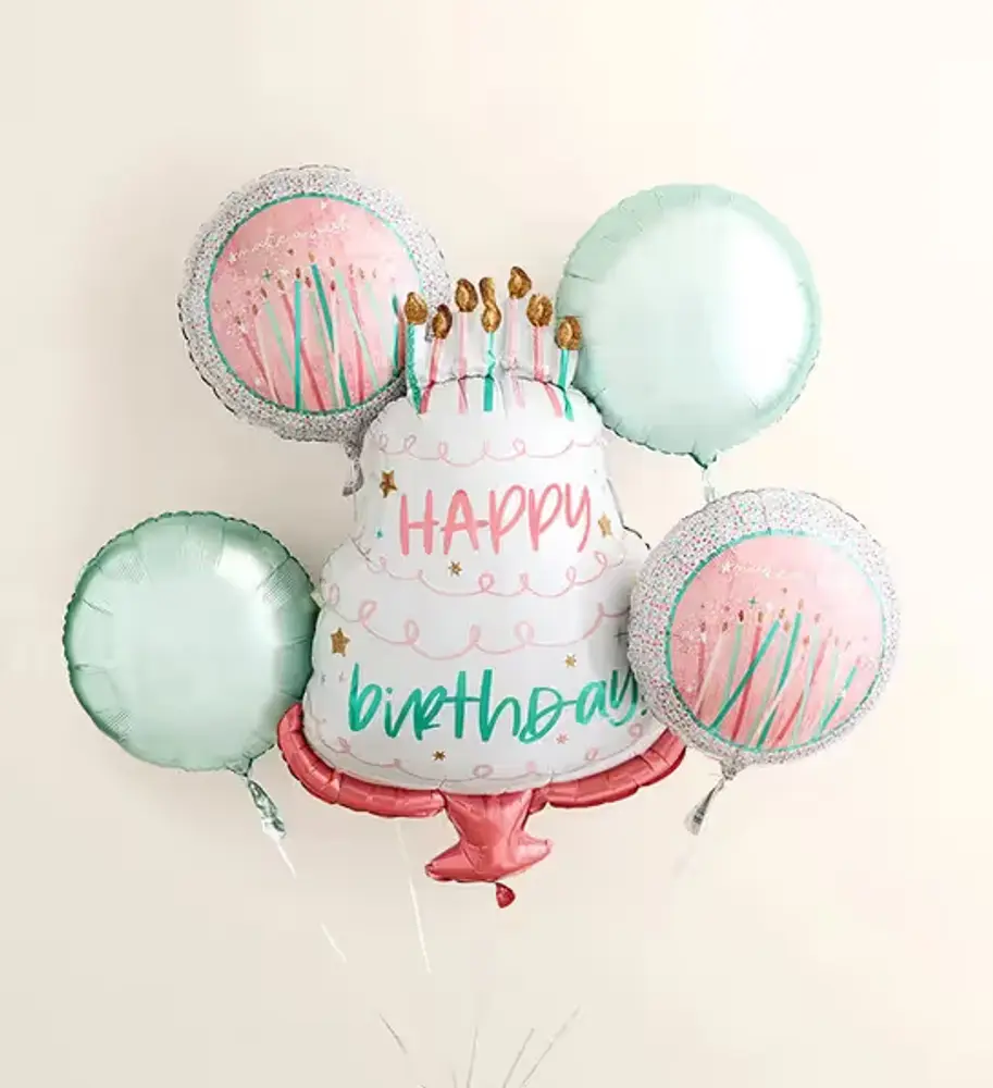 Happy Cake Day Balloon Arrangement