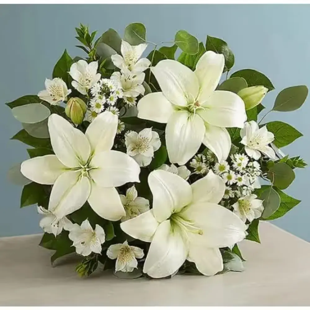 White Lily Bouquet